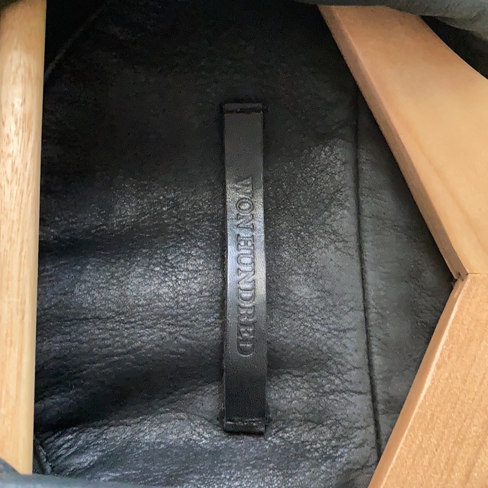 Won Hundred Leather Moto Jacket, size 38 - Picture 6 of 8